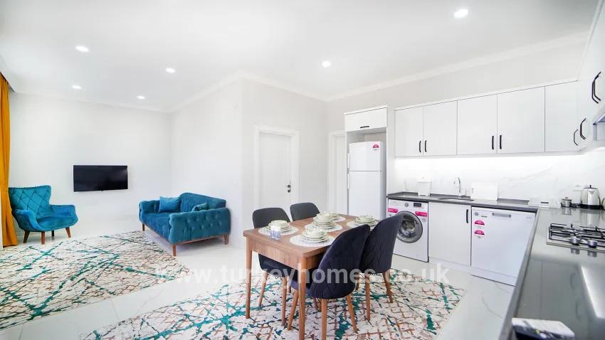 1+1-Zimmer Appartement Zu vermieten in Çiftlik Bz. Fethiye - 50 m²