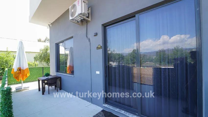 1+1-Zimmer Appartement Zu vermieten in Çiftlik Bz. Fethiye - 50 m²