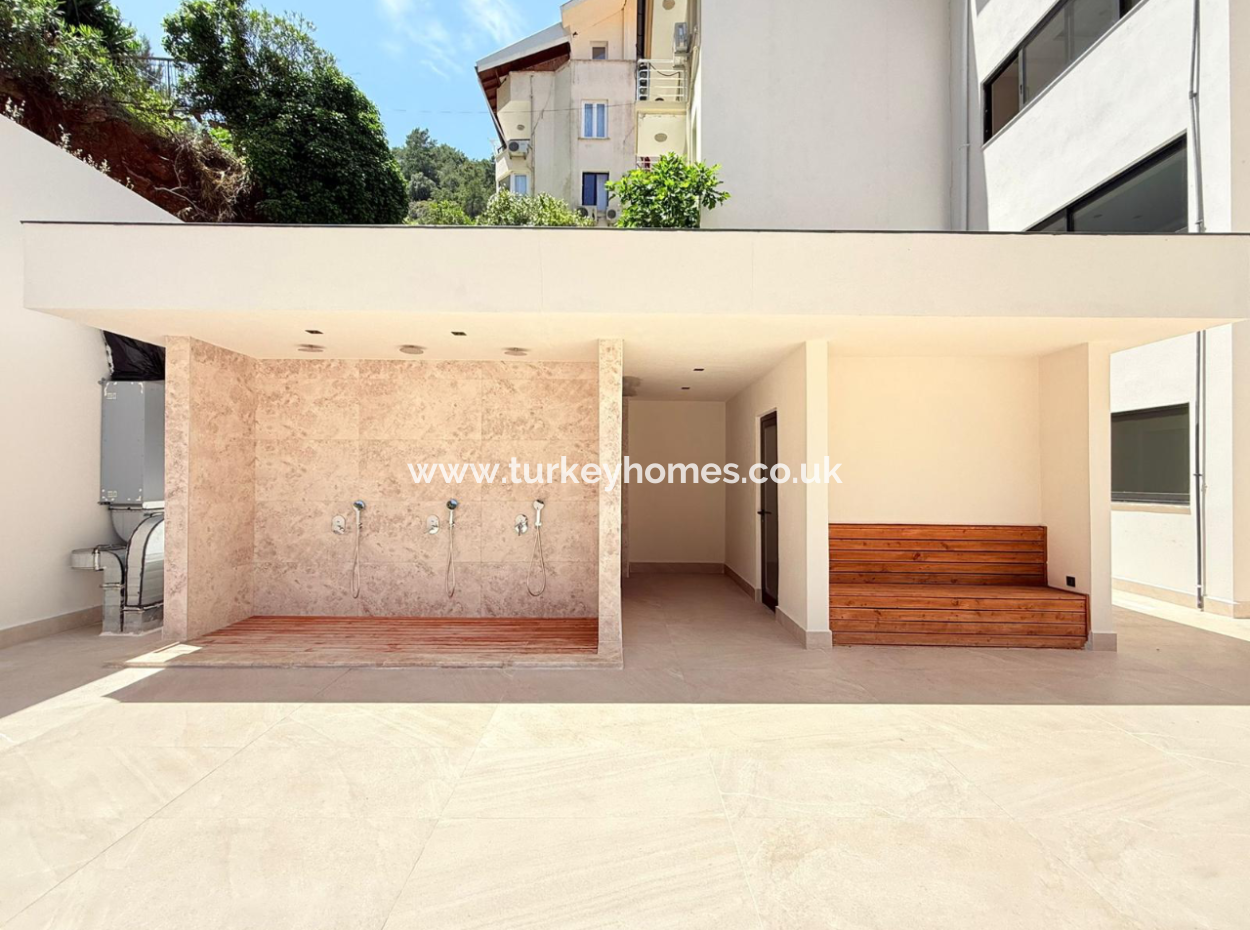 Zu Verkaufen 2+1 Maisonette-Wohnung In Karagözler Residence 222