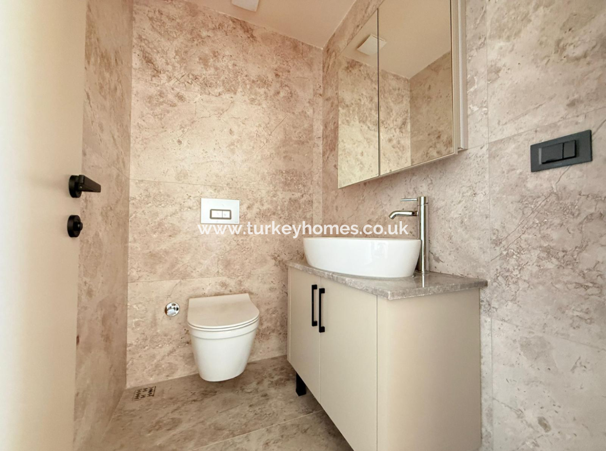 Zu Verkaufen 2+1 Maisonette-Wohnung In Karagözler Residence 222