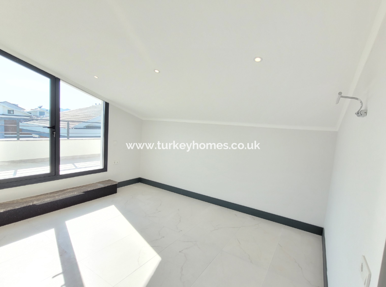 Großzügige 4+1 Villa Mit Privatem Pool Und Terrasse In Fethiye