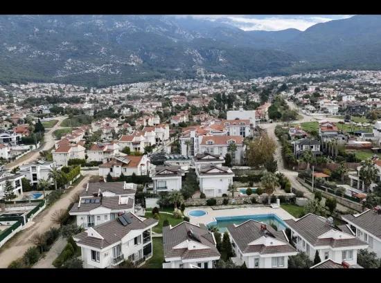 Furnished Villa Inside Pool Site In Ovacık