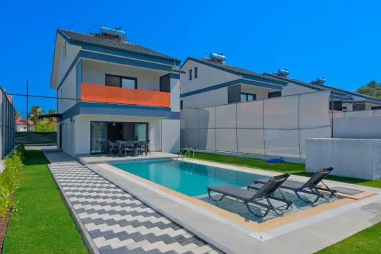 In Koca Çalış For Rent Detached Pool Furnished Villa