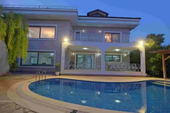 Fethiye In Karagedik 661 M² land plot within 8+1 private pool villa