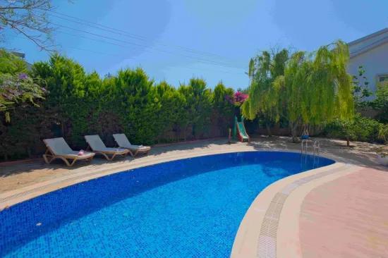 Fethiye In Karagedik 661 M² land plot within 8+1 private pool villa