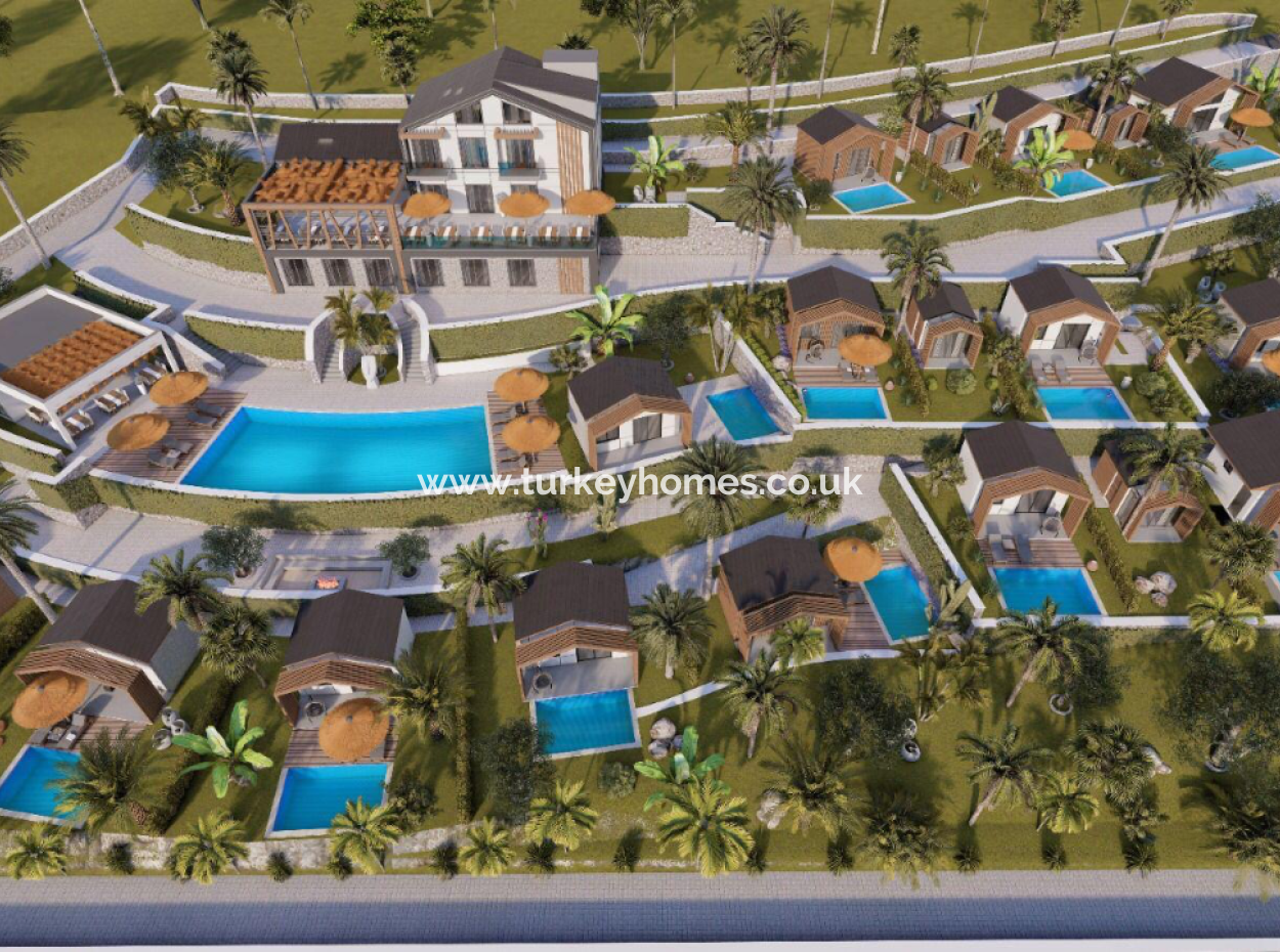 Ready Land Suitable For Hotel Building In Faralya