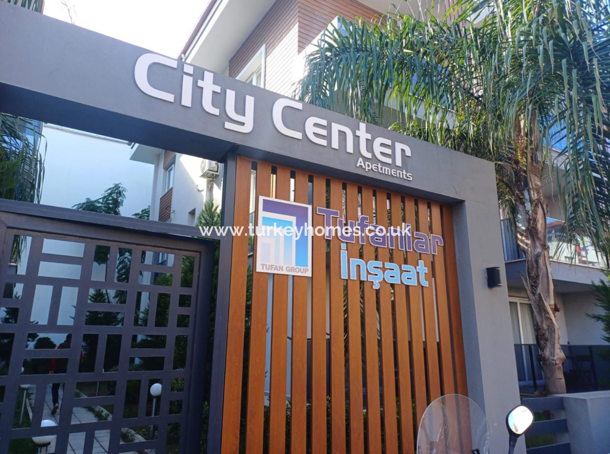 1+1 Apartment In A Complex For Sale In Fethiye Center