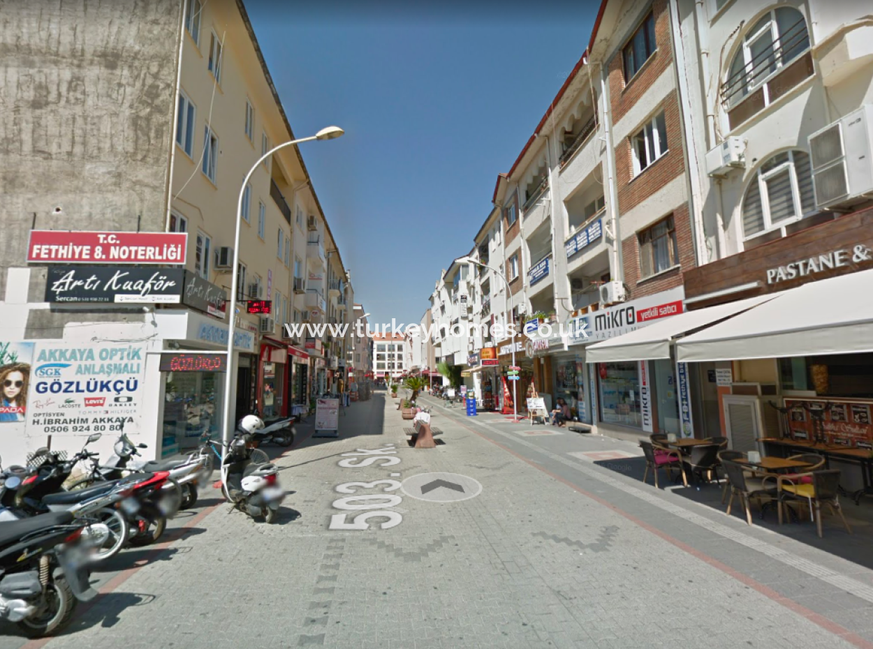 Road Front Store For Sale In Fethiye Center