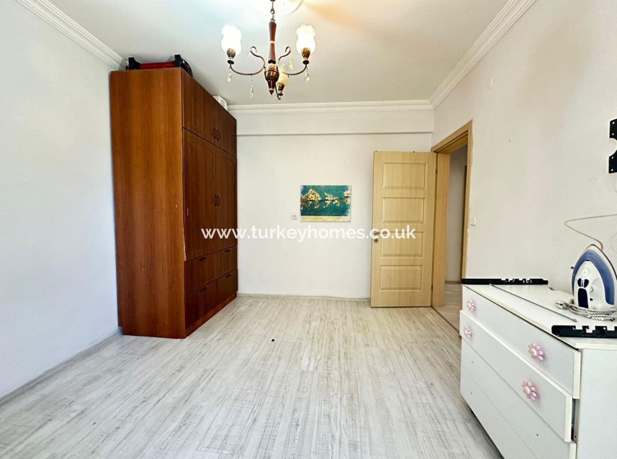 3+1 Ground Floor Apartment For Rent In Tuzla