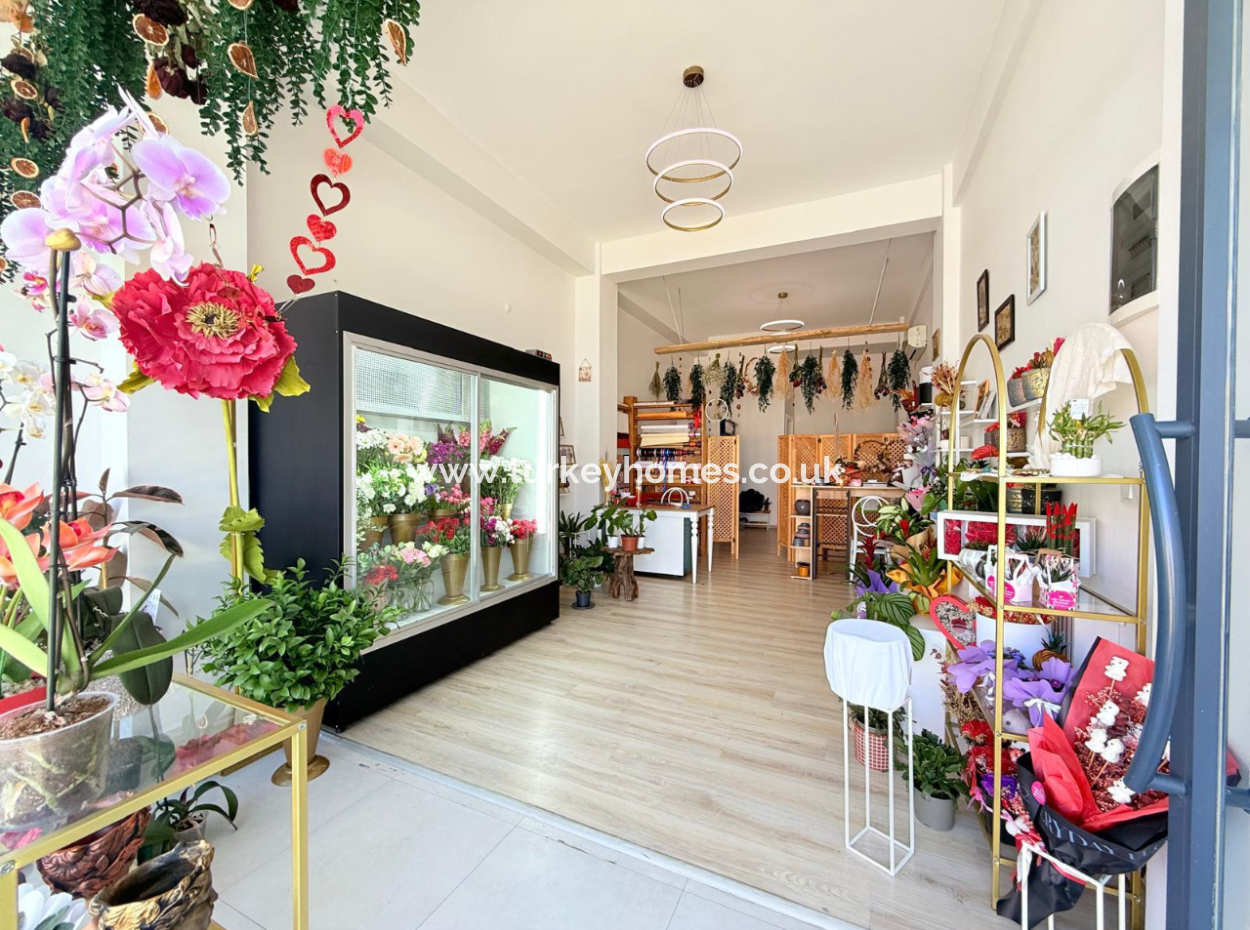 2 Shops For Sale On The Corner Overlooking Yergüzlar In Akarca