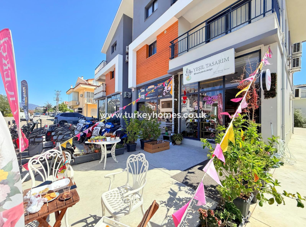 2 Shops For Sale On The Corner Overlooking Yergüzlar In Akarca