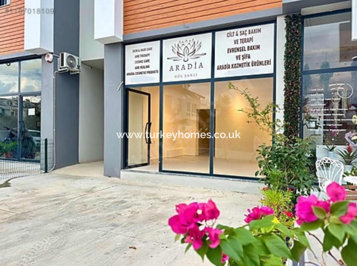 2 Shops For Sale On The Corner Overlooking Yergüzlar In Akarca