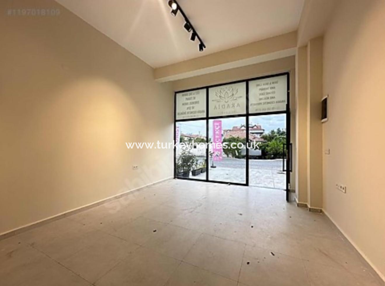 2 Shops For Sale On The Corner Overlooking Yergüzlar In Akarca