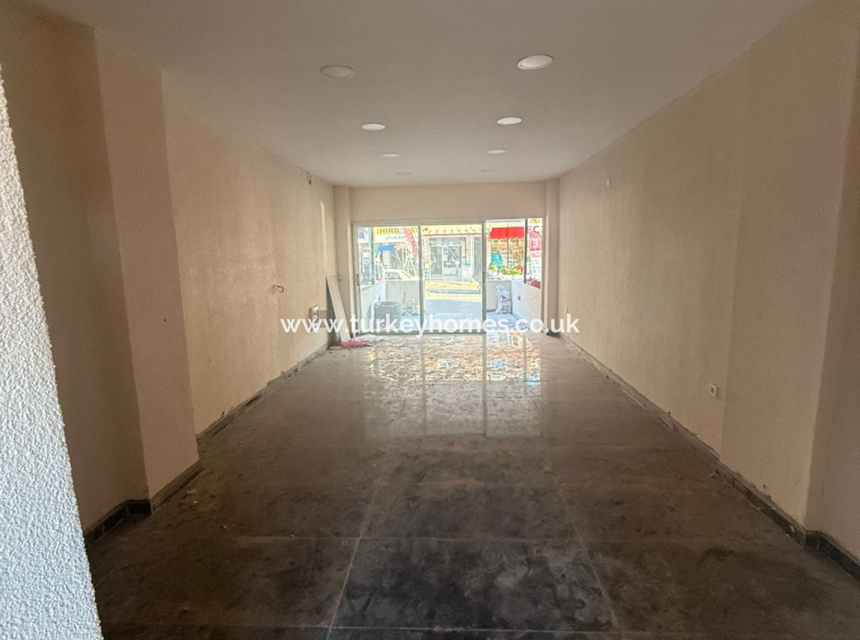 Workplace For Rent With Main Road Front In Fethiye Ölüdeniz Ovacik Neighborhood