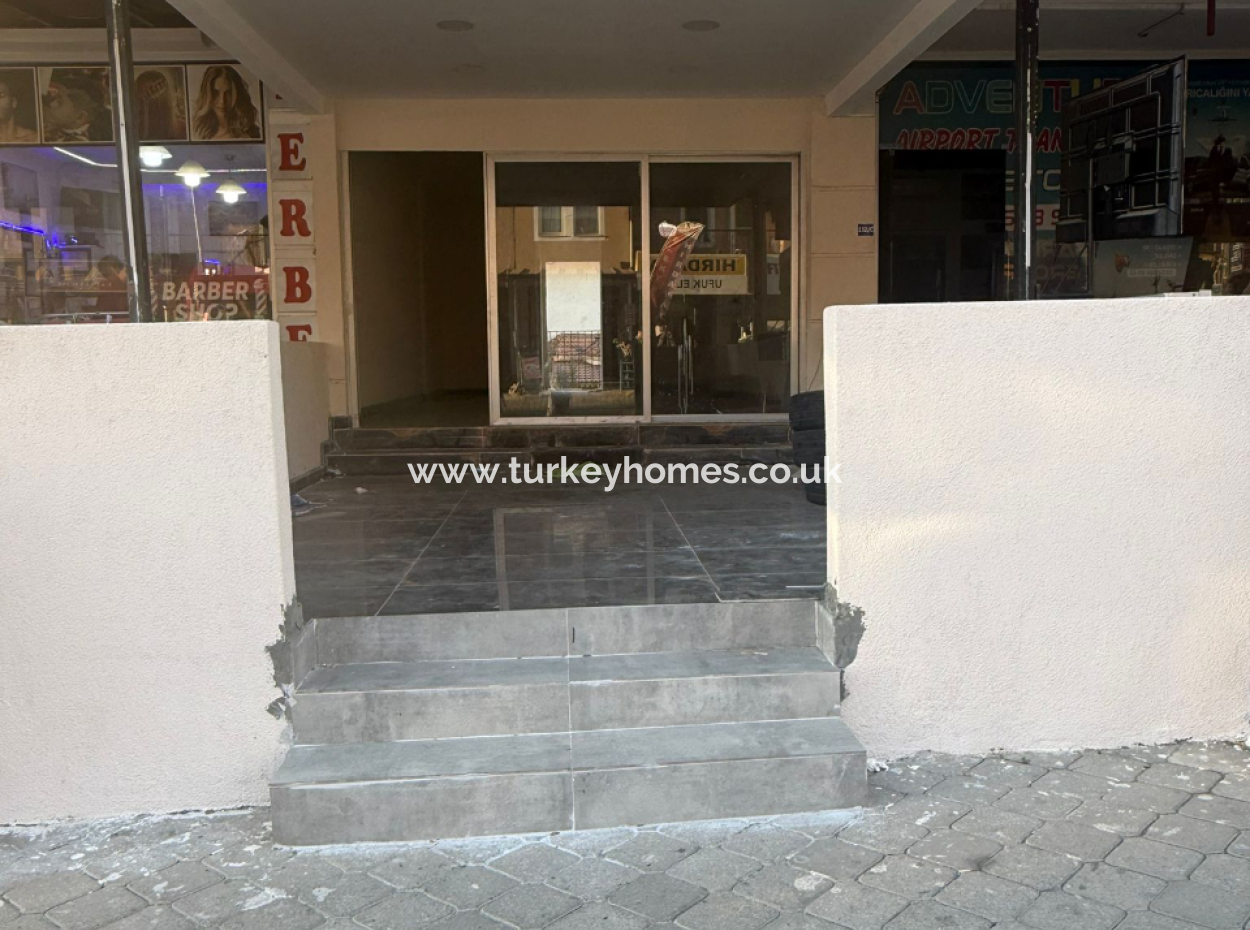Workplace For Rent With Main Road Front In Fethiye Ölüdeniz Ovacik Neighborhood