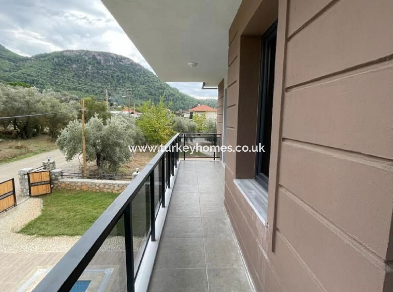 5+1 Villa For Sale In Fethiye Uzumlu