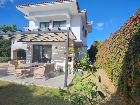 For Sale 3+1 Detached Villa With Pool In Ovacık