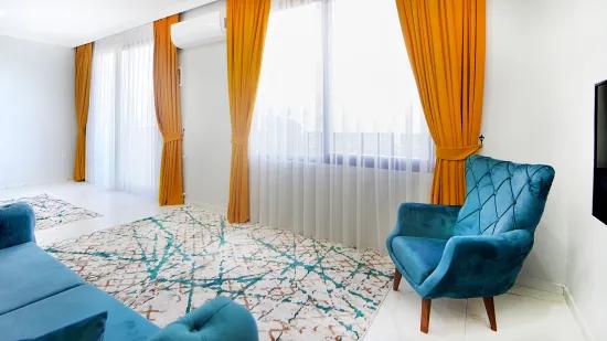 в Çalış в самом близком к морю месте аренда 1+1 квартира