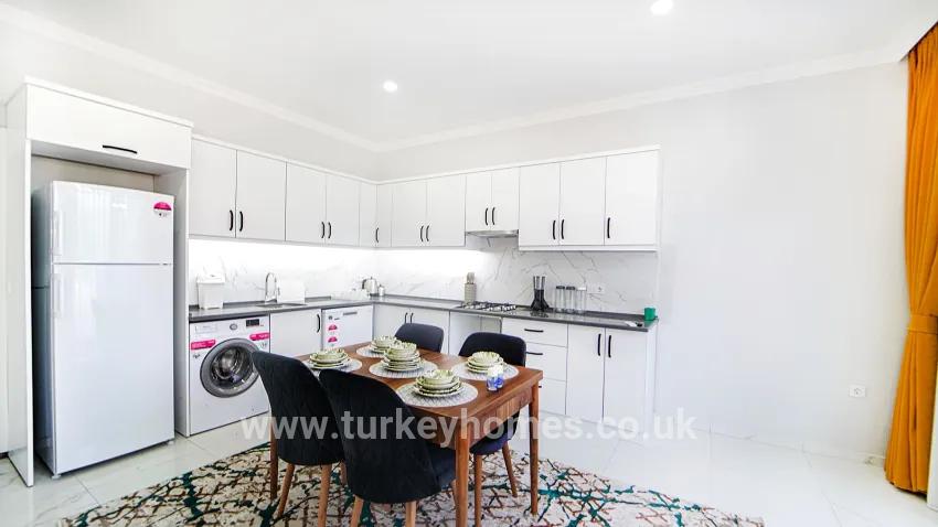 Fethiye Çiftlik Mah. Kiralık 1+1 Daire - 50 m²