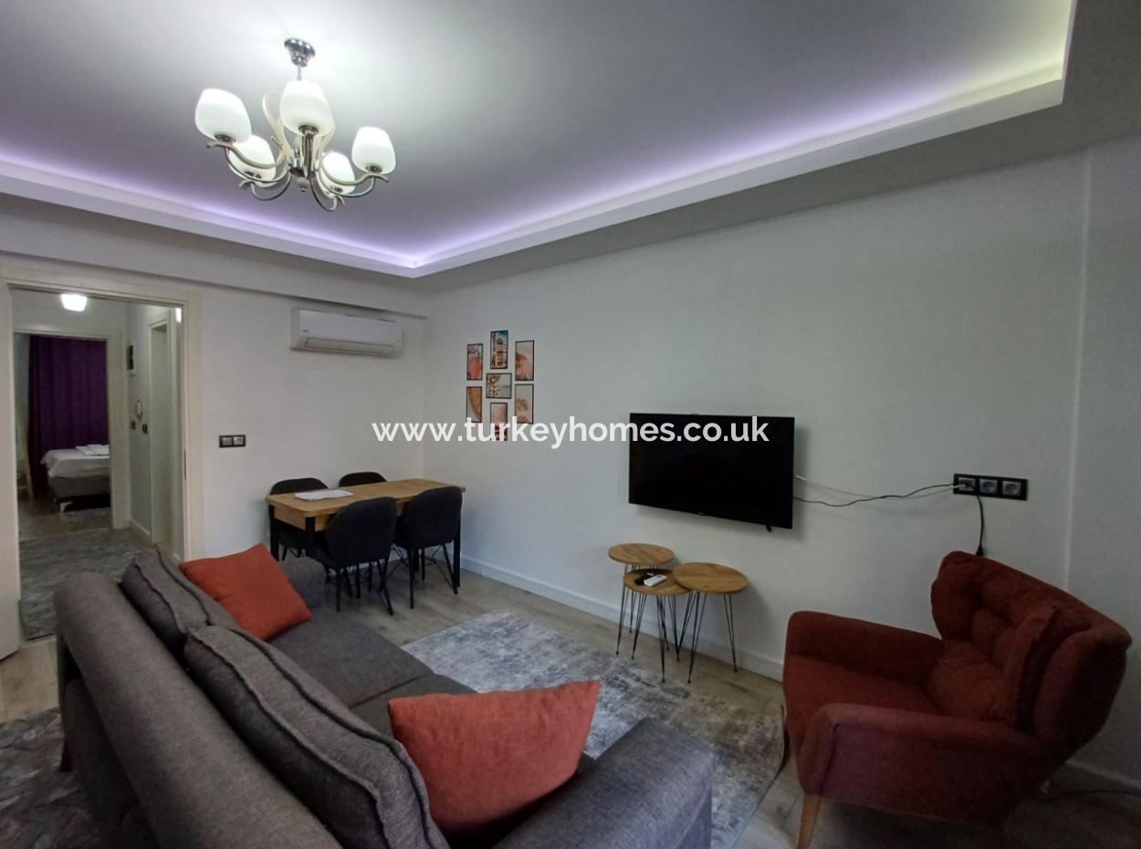 Fethiye Merkez'de Satılık 1+1 Site İçerisinde Daire