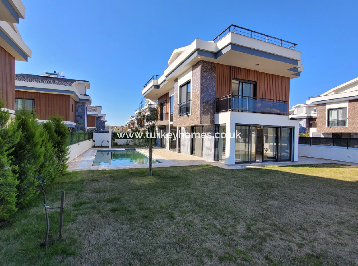 Fethiye Kargı’da Modern Tasarımlı, Bahçeli Ve Havuzlu Villa